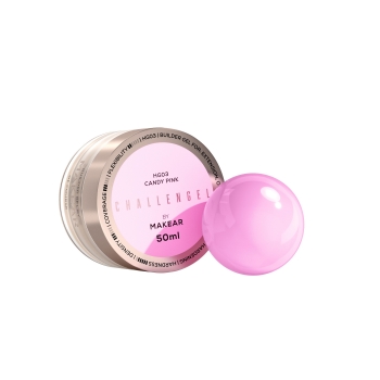 Makear - Challengel Candy Pink  HG03 - żel budujący 50 ml